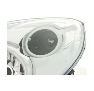 Faro De Recambio Lado Izquierdo Para Renault Twingo (N) 07-, Cromado Fk Automotive