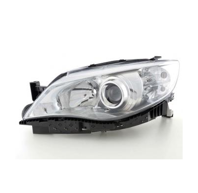 Faro De Recambio Lado Izquierdo Para Subaru Impreza (G3) 07-, Cromado Fk Automotive