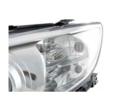 Faro De Recambio Lado Izquierdo Para Subaru Impreza (G3) 07-, Cromado Fk Automotive