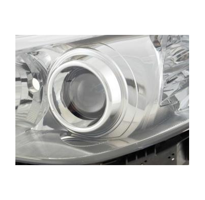 Faro De Recambio Lado Izquierdo Para Subaru Impreza (G3) 07-, Cromado Fk Automotive