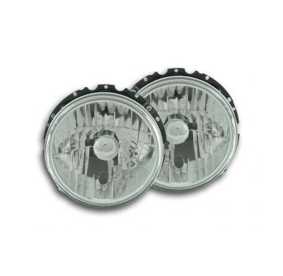 Faros Delanteros Set Angel Eyes Vw Golf 1 Modelo 17  74-83 Crystal Cromado Fk Automotive