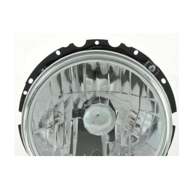 Faros Delanteros Set Angel Eyes Vw Golf 1 Modelo 17  74-83 Crystal Cromado Fk Automotive