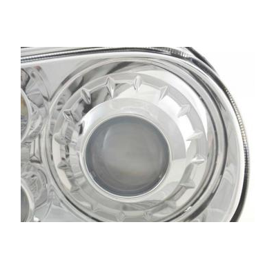 Faros Delanteros Set Vw Golf 4 Modelo 1j  98-03 Cromado Fk Automotive