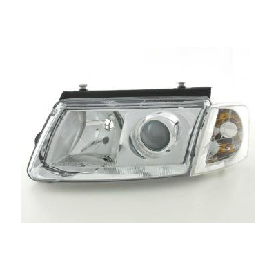 Faros Delanteros Set Angel Eyes Vw Passat Modelo 3b  97-00 Cromado Fk Automotive