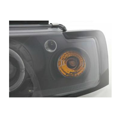 Faros delanteros Set Angel Eyes VW Passat modelo 3B  97-00 negro Fk automotive
