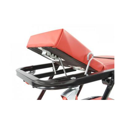 Camilla Trabajo Rollliege Klappbar Zum Rollhocker Gepolstert Rot