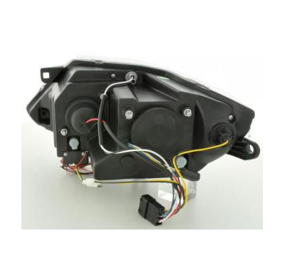 Faros Delanteros Set Angel Eyes Bmw Z4 Modelo E85/E86  03-08 Cromado Fk Automotive