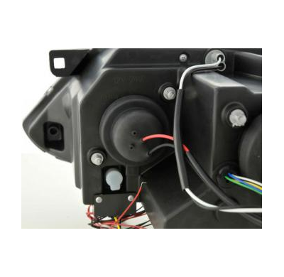 Faros Delanteros Set Angel Eyes Bmw Z4 Modelo E85/E86  03-08 Cromado Fk Automotive