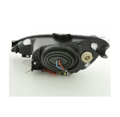 Faros Delanteros Set Angel Eyes Peugeot 206  98-03 Cromado Fk Automotive