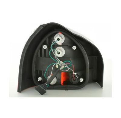 Kit De Pilotos Traseros Para Audi A3 Modelo 8l  96-02 Rojo Blanco Fk Automotive