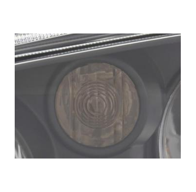 Faros Delanteros Set Angel Eyes Vw Golf 4 Modelo 1j  98-03 Negro Fk Automotive