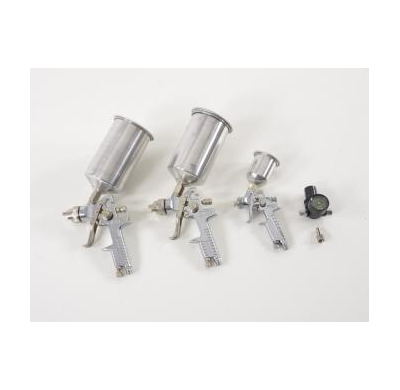 Pistolas Pintar Set 4-Piezas 0,8 / 1,4 / 1,7mm Nozzles