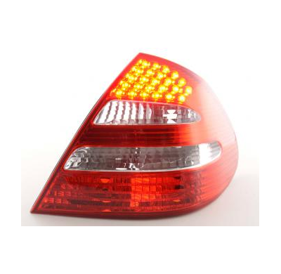 Piloto de recambio trasero derecho Mercedes Benz Clase E Limitado (tipo W211) rojo transparente Fk automotive