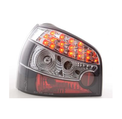 Kit De Pilotos Traseros Led Audi A3 Modelo 8l  96-02 Negro Fk Automotive