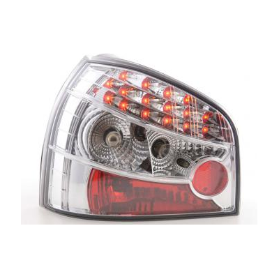 Kit De Pilotos Traseros Led Audi A3 Modelo 8l  96-02 Cromado Fk Automotive