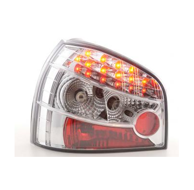 Kit De Pilotos Traseros Led Audi A3 Modelo 8l  96-02 Cromado Fk Automotive