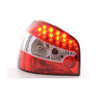 Kit De Pilotos Traseros Led Audi A3 Modelo 8l  96-02 Rojo Fk Automotive