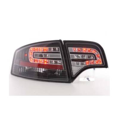 Kit De Pilotos Traseros Led Audi A4 Sedan Modelo 8e  04-07 Negro Fk Automotive