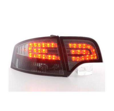 Kit De Pilotos Traseros Led Audi A4 Sedan Modelo 8e  04-07 Negro Fk Automotive