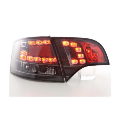 Kit De Pilotos Traseros Led Audi A4 Avant Modelo 8e  04-08 Negro Fk Automotive
