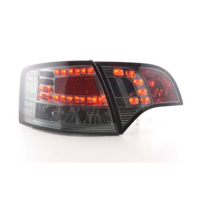 Kit De Pilotos Traseros Led Audi A4 Avant Modelo 8e  04-08 Negro Fk Automotive