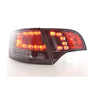 Kit De Pilotos Traseros Led Audi A4 Avant Modelo 8e  04-08 Negro Fk Automotive