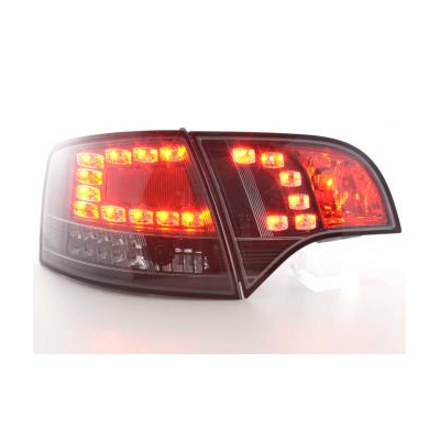 Kit De Pilotos Traseros Led Audi A4 Avant Modelo 8e  04-08 Negro Fk Automotive