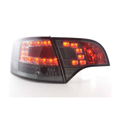 Kit De Pilotos Traseros Led Audi A4 Avant Modelo 8e  04-08 Negro Fk Automotive