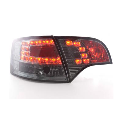 Kit De Pilotos Traseros Led Audi A4 Avant Modelo 8e  04-08 Negro Fk Automotive
