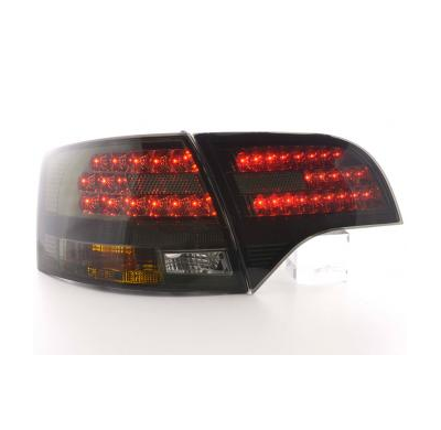 Kit De Pilotos Traseros Led Audi A4 B7 8e Avant  04-08 Negro Fk Automotive