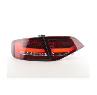 Pilotos Led Audi A4 B8 8k Limo Bj. 07-11 Rojo/Transparente Fk Automotive
