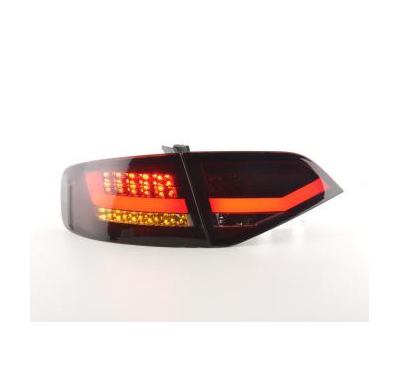 Pilotos Led Audi A4 B8 8k Limo Bj. 07-11 Rojo/Negro Fk Automotive