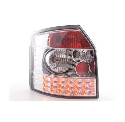 Kit De Pilotos Traseros Led Audi A4 Avant Modelo 8e  01-04 Cromado Fk Automotive