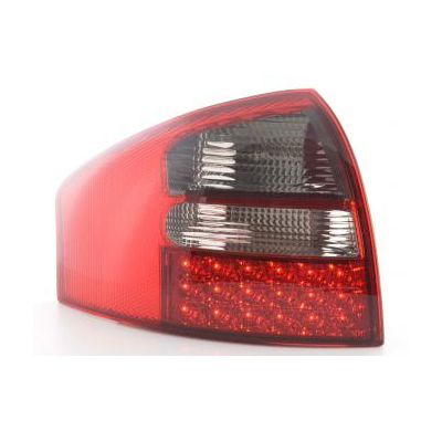 Kit De Pilotos Traseros Led Audi A6 Sedan Modelo 4b  97-03 Rojo Fk Automotive