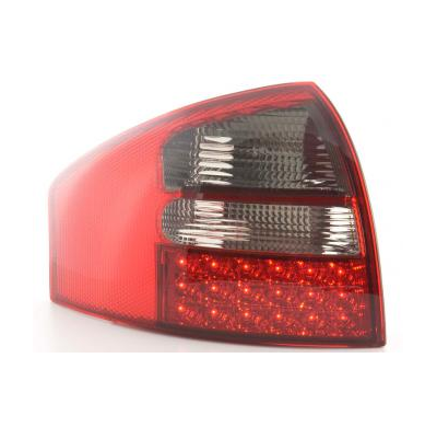 Kit De Pilotos Traseros Led Audi A6 Sedan Modelo 4b  97-03 Rojo Fk Automotive