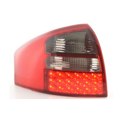 Kit De Pilotos Traseros Led Audi A6 Sedan Modelo 4b  97-03 Rojo Fk Automotive