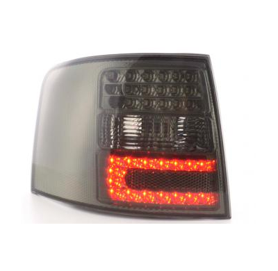 Kit De Pilotos Traseros Led Audi A6 Avant Modelo 4b  97-03 Negro Fk Automotive