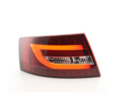 Pilotos Led Audi A6 Limo (4f) Bj. 04-08 Rojo/Transparente Fk Automotive
