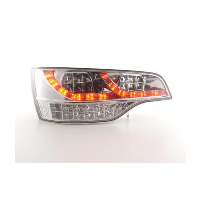 Kit De Pilotos Traseros Led Audi Q7 Modelo 4l  06- Cromado Fk Automotive