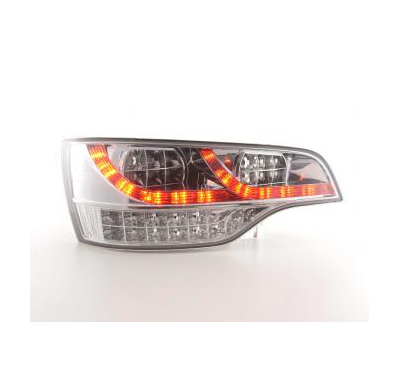 Kit De Pilotos Traseros Led Audi Q7 Modelo 4l  06- Cromado Fk Automotive