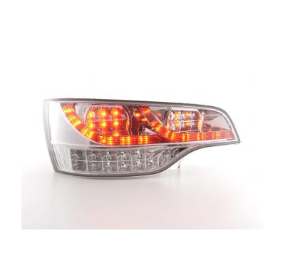 Kit De Pilotos Traseros Led Audi Q7 Modelo 4l  06- Cromado Fk Automotive