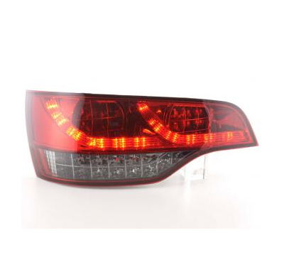 Kit De Pilotos Traseros Led Audi Q7 Modelo 4l  06- Rojo/Negro Fk Automotive