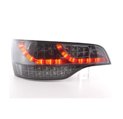 Kit De Pilotos Traseros Led Audi Q7 Modelo 4l  06- Negro Fk Automotive