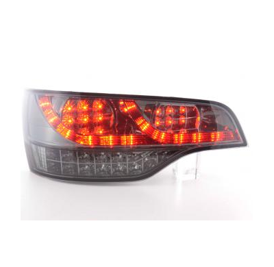 Kit De Pilotos Traseros Led Audi Q7 Modelo 4l  06- Negro Fk Automotive