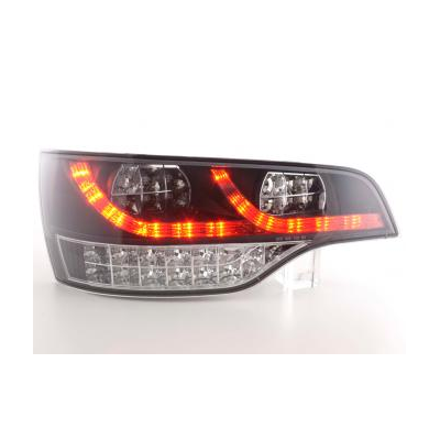 Kit De Pilotos Traseros Led Audi Q7 Modelo 4l  06- Negro Fk Automotive