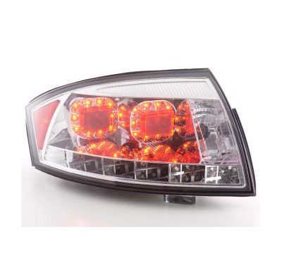 Kit De Pilotos Traseros Led Audi Tt Modelo 8n  98-06, Cromado Fk Automotive