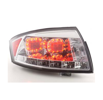 Kit De Pilotos Traseros Led Audi Tt Modelo 8n  98-06, Cromado Fk Automotive