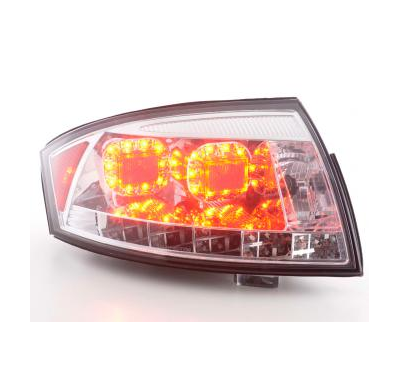 Kit De Pilotos Traseros Led Audi Tt Modelo 8n  98-06, Cromado Fk Automotive