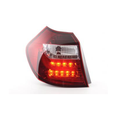 Pilotos Led Bmw 1er E87/E81 3/5-Trg. Bj. 04-06 Trasnparente/Rojo Fk Automotive