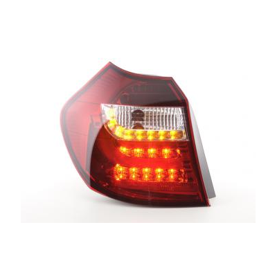 Pilotos Led Bmw 1er E87/E81 3/5-Trg. Bj. 04-06 Trasnparente/Rojo Fk Automotive